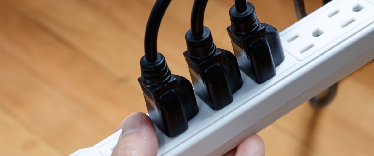What should you NEVER plug into a power strip? Evansville and Newburgh Electricians